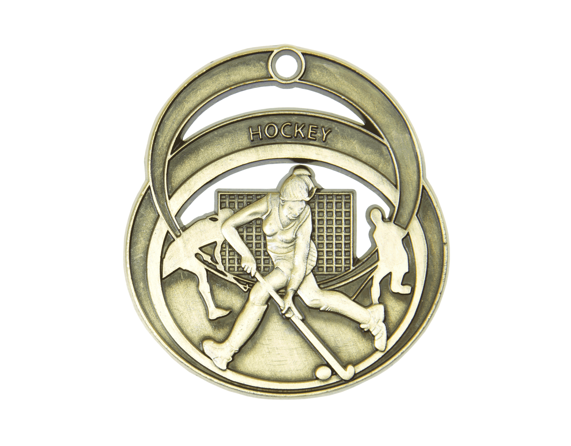 T55K Activity Hockey Medal Running Imp Running Imp